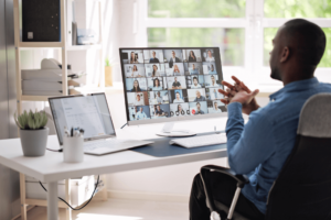 people meeting together on Zoom