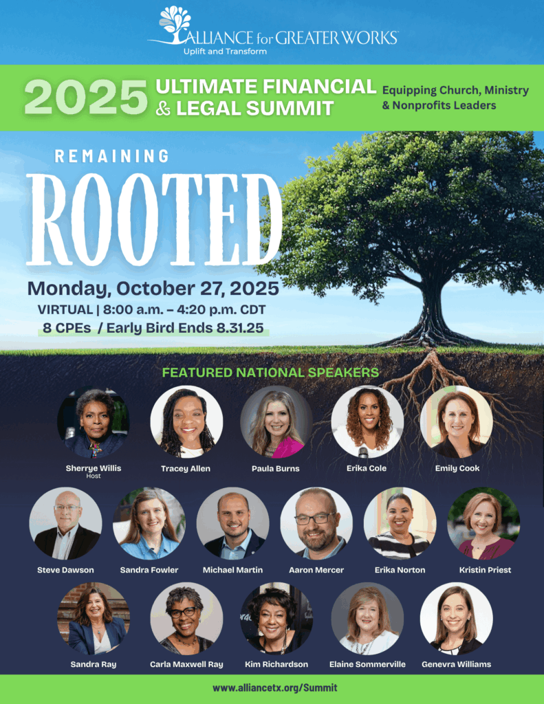2025 Ultimate Financial and Legal Summit flyer