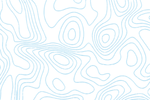 topographic lines on transparent background